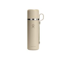 Hydroflask Hot Flask & Cup Oat Thermal Bottle with a Cup, 828 ml