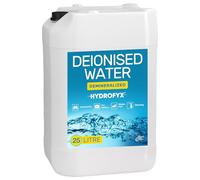 HYDROFYX 25L Deionised Water - Demineralised, Low Conductivity - Fast Dispatch - For Irons, Steam Cleaners, Car Batteries, Radiators & Cleaning
