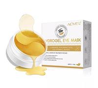 Hydrogel Collagen Under Eye Masks, Under Eye Patches for Dark Circles & Bags, 24K Gold Cooling Gel Pads, Fine Wrinkles, Hydrating, Deep Moisturizing Improves Elasticity, 60 PCS