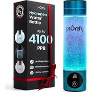 Hydrogen Bottle Generator - 3000ppb Portable Water Machine with SPE/PEM Technology, Alternative for Ionizer and Hydro Water Bottle for Health (Turquoise)