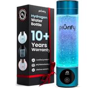 Hydrogen Bottle Generator - 3000ppb Portable Water Machine with SPE/PEM Technology, Alternative for Ionizer and Hydro Water Bottle for Health (Turquoise)