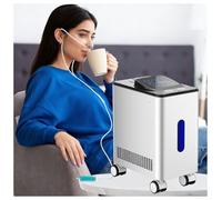 Hydrogen Inhalation Machine, Portable H2 Gas Inhaler for Wellness Therapy, 450ml/min Hydrogen Water Generator