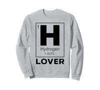 Hydrogen Lover Hybrid Car Clean Energy Fuel Cell Symbol H Sweatshirt