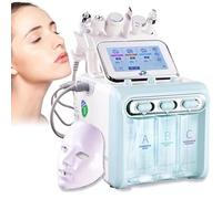 Hydrogen Oxygen Beauty Machine Professional 7 in 1 Facial Skin Care Device with Mask, Acne Relief & Brightening, At-Home Spa Facial Carefor Home & Beauty Salon Spà Care Device (Green)
