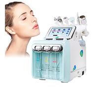 Hydrogen Oxygen Facial Beauty machine, 6 in 1 Hydro Oxygen Jet Micro Bubbles Sprayer Hydrofacial Machine Pore Blackhead Clean Facial Beauty Machine for Home, Spa, Beauty Salon