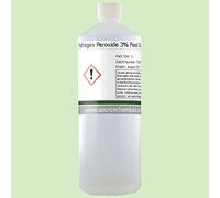 Hydrogen Peroxide (H2O2) 3% BP Food Grade 1 Litre (1L) Inc Delivery 10 Vols