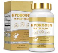 Hydrogen Tablets Body for Drinking Water, Molecular Hydrogen Body, H2 Tabs, 90 Count (1)
