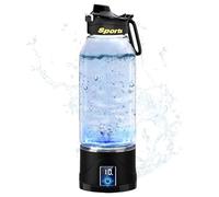 Hydrogen Water Bottle 1000ml Hydrogen Rich Water Cup, Portable Hydrogen Water Generator, SPE PEM Technology Hydrogen Water Machine with LED Hydrogen Water Ionizer for Travel, Sport, Gym, Office