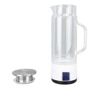 Hydrogen Water Bottle, 1000ml Hydrogen Water Bottle Generator with Efficient Electrolysis, High Borosilicate Glass, Handle, for Home Fitness Office