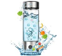 Hydrogen Water Bottle Generator, 2025 Upgrade Portable Rechargeable Hydrogen Water, with SPE/PEM Technology, for Home Office Travel Fitness Drinking