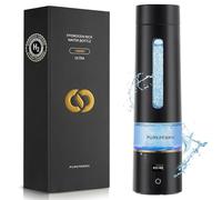Hydrogen Water Bottle Generator - Up to 8100 PPB - Certified H2 Generator - 12-Hour Hydrogen Retention - Portable Alkaline Water Pitcher | 3 Hydrogen Modes| Platinum-Iridium Catalyst | Healthy Gift