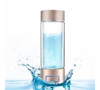 Hydrogen Water Bottle Hydrogen content ≥6000ppb Portable Hydrogen Water Generator with PEM & SPE Technology 400ml Portable Hydrogen Water Generator Maker, Rich Hydrogen Water Cup