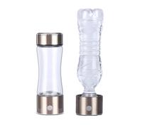 Hydrogen Water Bottle - Portable Hydrogen Water Generator with SPE Technology for Hydrogen-Rich Water (Up to 1600 PPB, 380ml, 3-Minute Production Time)