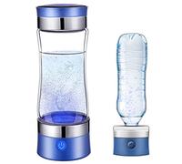 Hydrogen Water Bottle, Portable Ionizer with SPE/PEM Technology, High Concentration 1000-1200 PPB, USB Rechargeable, 320ml Capacity