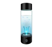 Hydrogen Water Generator with PEM SPE Technology 330ml Rechargeable Hydrogen Water Bottle - Portable Hydrogen-Rich Water Ionizer Machine for Men Women Home Office Travel