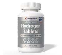 Hydrogen Water Tablets for Drinking Water - Molecular Hydrogen + Magnesium for Cellular Health, Antioxidant Support & Energy - 60 H2 Tabs