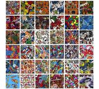 Hydrographics Film Cartoon Water Transfer Printing 5 Packs of Amazing Random Water Transfer Film (5 Rolls X3.3FT) WTP Film