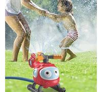 Hydrohomerun - Water Baseball, Water Sprinkler Baseball Toy, 360° Rotating Spray Water Play Game with Refreshing Water Play, Featuring a Water Column Nozzle for Batting Practice (Helicopter)