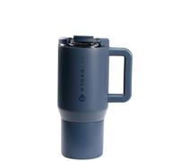 HydroJug Coffee Traveler 20 oz - Leak-Resistant, Ceramic-Lined Insulated Travel Coffee Mug for Hot or Cold Drinks with Flip Lid & Handle, Dishwasher Safe Coffee Tumbler, Cascade