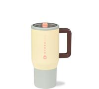 HydroJug Insulated Kids Water Bottle with Flip Straw and Handle, Leakproof and Durable, Perfect for School, Sports, Lunch, Travel and Camping, Belle 20 Ounce