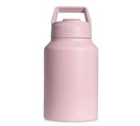 HydroJug Stainless Steel Half-Gallon Water Bottle 64oz - Keeps Temp For 24 Hours - Refillable, Reusable Jug With Carry Handle - Leakproof Guarantee - Great For On-The-Go Hydration - BPA Free