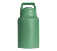 HydroJug Stainless Steel Half-Gallon Water Bottle 64oz - Keeps Temp For 24 Hours - Refillable, Reusable Jug With Carry Handle - Leakproof Guarantee - Great For On-The-Go Hydration - BPA Free