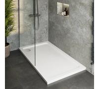 Hydrolux Low Profile 1200 x 760mm Shower Tray with Waste