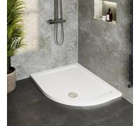Hydrolux Low Profile 1200 x 800mm Offset Quadrant Shower Tray with Waste - RH Entry