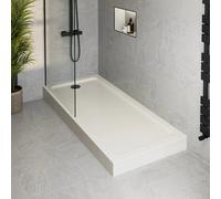 Hydrolux Raised 1700 x 700mm Shower Tray with Black Waste