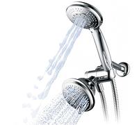 Hydroluxe Handheld Showerhead, Silver, 4 Inch