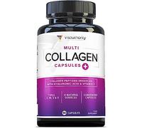 Hydrolyzed Collagen Capsules High Strength for Women Blend - Bovine and Marine Collagen Supplement for Women with Types I II III V and X - High Strength Collagen Peptides Capsules with Vitamin C