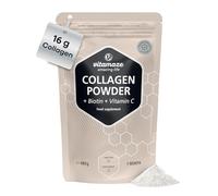 Hydrolyzed Collagen Peptides Powder for Women with Biotin and Vitamin C High Dose Type 1 and 3 for Skin and Hair Neutral Taste Optimal Solubility and Bioavailability Additive Free Food Supplement