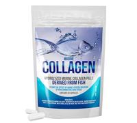 Hydrolyzed Fish Collagen Marine Capsules - Skin, Joint Health Support Supplement - 5000mg, 30 Capsules - Pure Fish Collagen for Healthy Skin, Hair, Nails, and Joints - Made in The UK