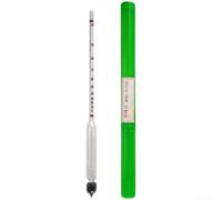 Hydrometer for Home Brewing 0-100 Scale Glass Specific Gravity Tester Beer Wine Making Kit Fermentation Monitoring Tool(0-100 degrees)