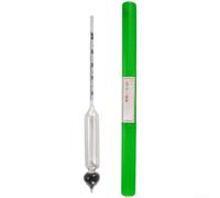 Hydrometer for Home Brewing 0-100 Scale Glass Specific Gravity Tester Beer Wine Making Kit Fermentation Monitoring Tool(0-40 degrees)