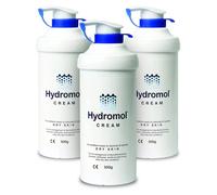 Hydromol Cream 500g x 3 Intensive Moisturizing Cream for Dry Skin and Eczema