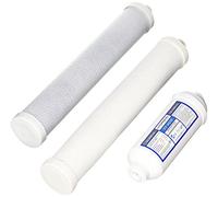 Hydronix HX CUL-3 Compatible Culligan AC-30 AC-15 RO 3 Filter Replacement Set for Reverse Osmosis Drinking Water System, White