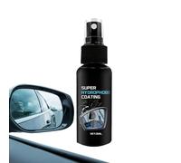 Hydrophobic Car Coating - 30ml Glass Windshield Spray, Anti-Fog Protective Formula With Quick-Dry Finish And Scratch Resistance | Ideal Auto Detailing Product For Vehicle Exterior Mirror Daily