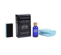 Hydrophobic Glass Coating Liquid - 9H Ceramic Protective Coating for Auto Car, 30mL Polysiloxane, Mirror Gloss &(# Coating Set)