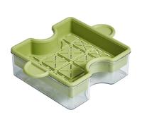 Hydroponic Cat Grass Planter | Puzzle Design Double Layer Cat Grass Box | Hydroponics Planting Box, Multifunctional Soilless Cat Grass Tray for Home Pet Shop Cattery