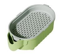 Hydroponic Cat Pot, Indoor Hydroponic Pot for Cats, Beginner Friendly, Novelty Pet Snacks, Soilless Watering Solution for Garden Balcony, 1 Piece (Green, 16.4 x 8.8 x 5.1 cm)