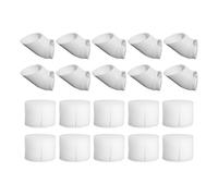 Hydroponic Cups, Nursery Cup Hydroponics Vertical Tower | PVC Grow Basket with Sponge Soilless Culture Growing System Flower Container for Home Garden Balcony
