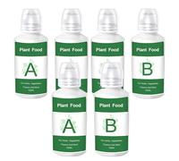 Hydroponic Fertilizer, 6Pcs Hydroponic Plant Food, A & B Nutrients, Fertilizer for Vegetables, Fruit, Agricultural, Plant Food