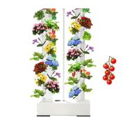 Hydroponic Grow Tower, 56-Pot Vertical Planter Kit with Water Pump and Timer, Ideal for Indoor Gardening, Perfect for Growing Lettuce and Vegetables at Home