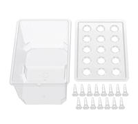 Hydroponic Growing Box, 15 Hole Planter Design, 32x22x18cm, Plant Growth System, Household Propagation Box, Versatile Plant Cultivation, For Garden Greenhouse Farm