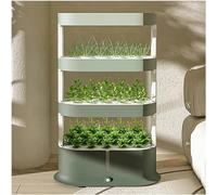 Hydroponic Growing Kit, 48 Pods Indoor Hydroponics System, Automatic Watering, Grow Light & Timer, Aeroponics Garden Planter for Home Gardening