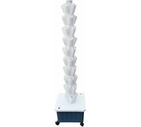Hydroponic Growing Kits Floor-Standing Hydroponics Tower, Aquaponics Planting System, for s, Fruits and Vegetables with Hydrating Pump, Adapter,& 12Floor 60Pods