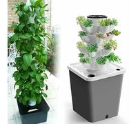 Hydroponic Growing System, Aeroponics Grow Kit for Plants, 30 Holes for Fruits and Vegetables, Complete Hydroponics Tower with 15/20/25/30 Pods