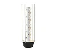 Hydroponic Growing System Kit - 9-Tier Tower with 20-36 Planting Holes, 64-96W LED Lights, Perfect for Strawberries, Home Gardeners, Indoor Gardening