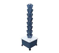 Hydroponic Growing System Kit, Vertical Farming Tower for Indoor Herbs, Fruits and Vegetables, Multi-layer Planting Equipment, 20/40/50/60 Pods Available